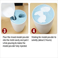 3D Hand Mold DIY Making Cloning Powder For Mother's Gift