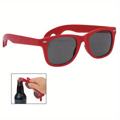 1pc Sunglasses Opener Beer Bottle Opener Glasses Gift Sunglasses Red