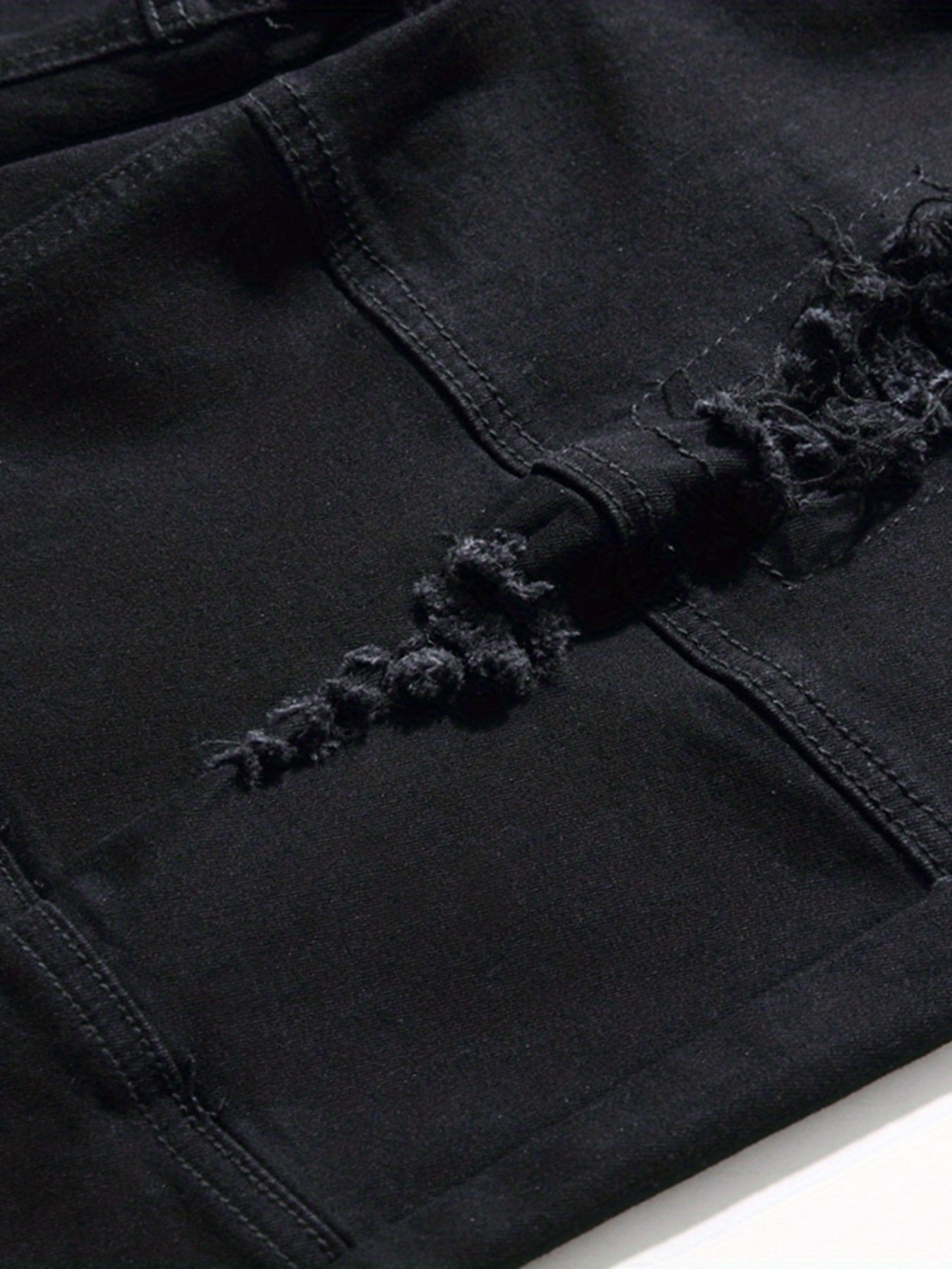 Men's Street Style Denim Shorts for Summer