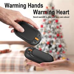 2pcs Rechargeable Hand Warmer 2000mAh 2 12 Hour Long Heating