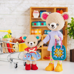 700PCS Colorful Glitter Safety Eyes Noses 6-22mm for Stuffed Animals
