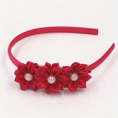 Baby Girls Flowers Decor Hair Hoop Headwear Hair Accessories