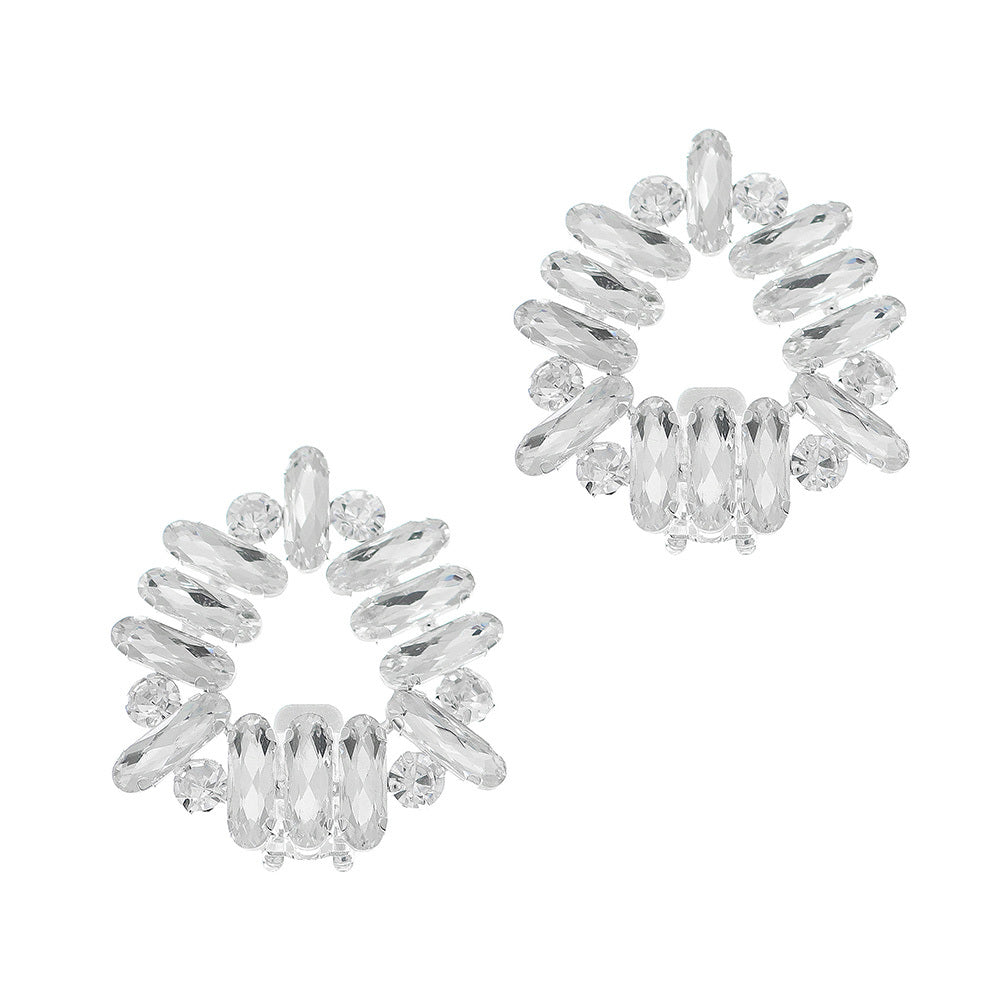 Rhinestone Shoe Flowers Wedding Bridal Buckles for Party Decoration