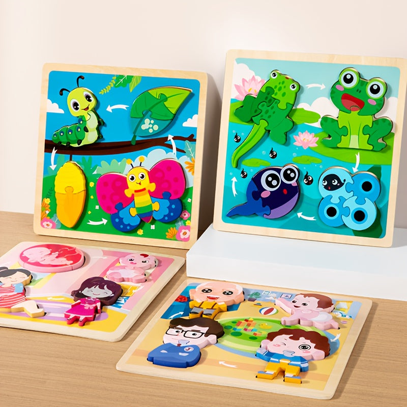 Animal & Nature 3D Jigsaw Puzzle Educational Toy