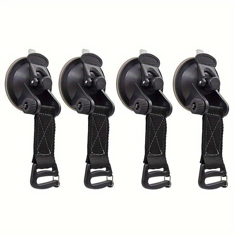 Reusable Rubber Suction Cup Hook for Car Side Ceiling