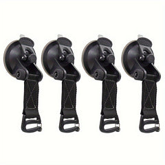 Reusable Rubber Suction Cup Hook for Car Side Ceiling