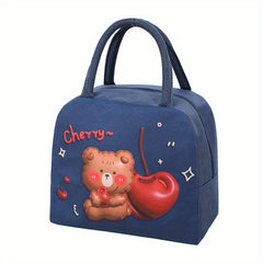 Kids Cartoon Lunch Bag Insulation Portable Aluminum Foil Lunch Bag