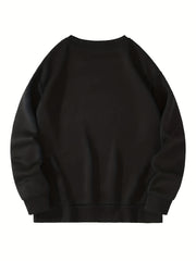 Skating Guy Sweatshirt Men's Casual Pullover For Spring Fall