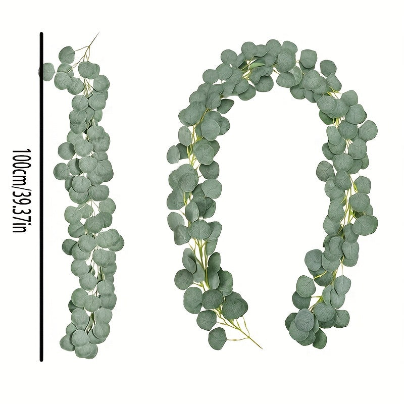 Simulation Eucalyptus Vine Green Plant for Wedding Decoration Arrangement