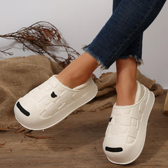 Women's Plush Lined Snow Shoes Non Slip Winter Boots