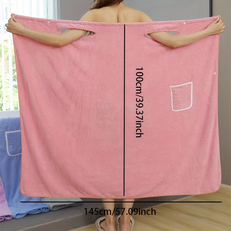 Large Bath Towel for Home & Camping Soft Water Absorbent