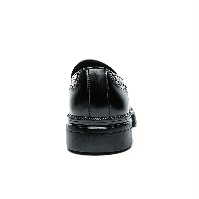 Men's Wingtip Tassel Loafers Casual Slip On Shoes
