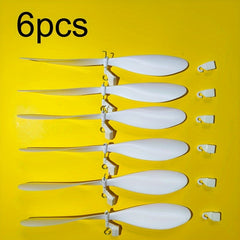 Rubber Band Powered Propeller Blades DIY Toy