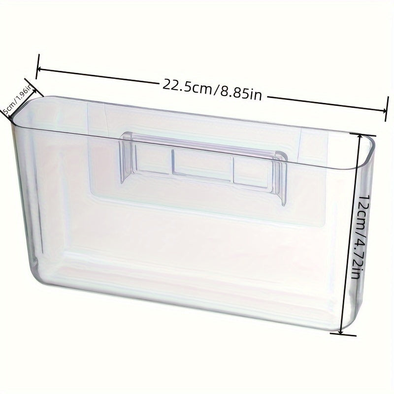 No Punching Wall Mounted Storage Rack Dormitory Bedside Mobile Phone Storage Box