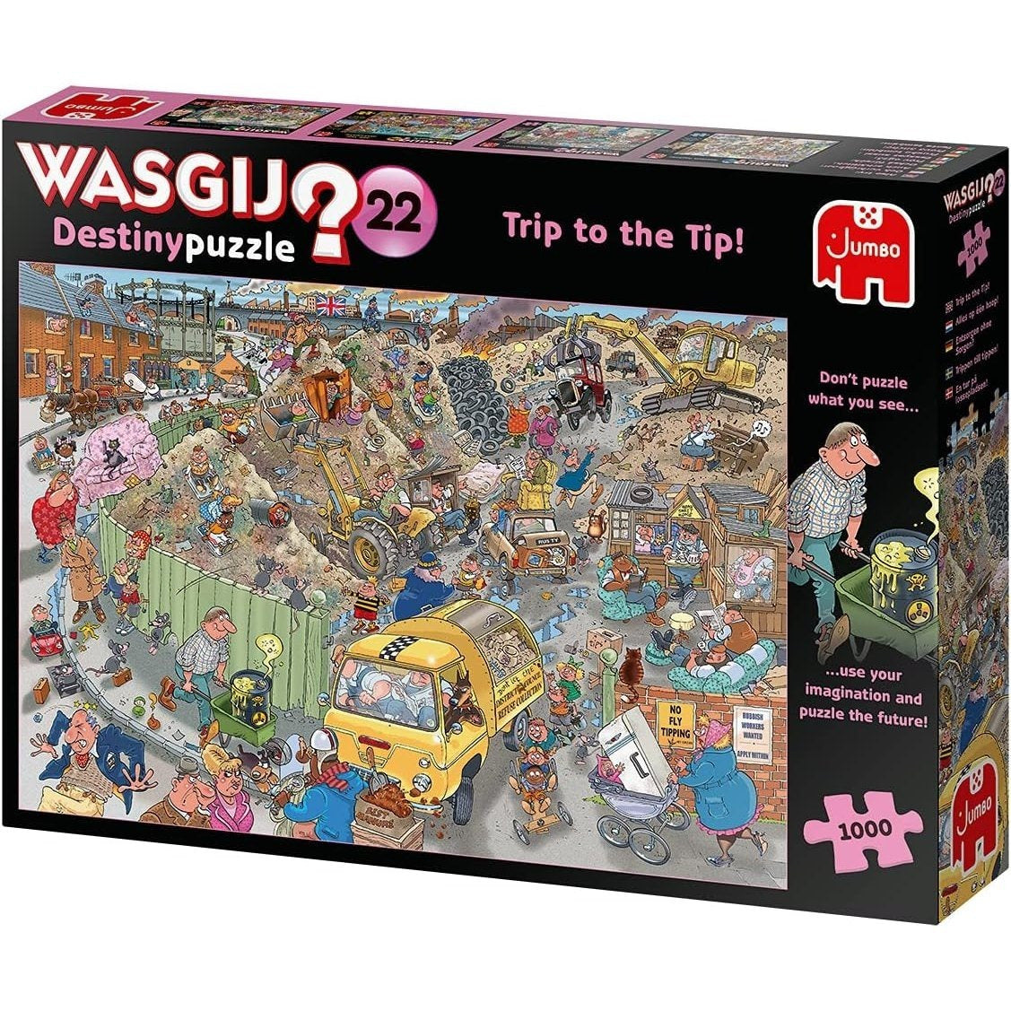 Wasgij Destiny 22 A Trip to the Tip 1000pcs Jigsaw Puzzle