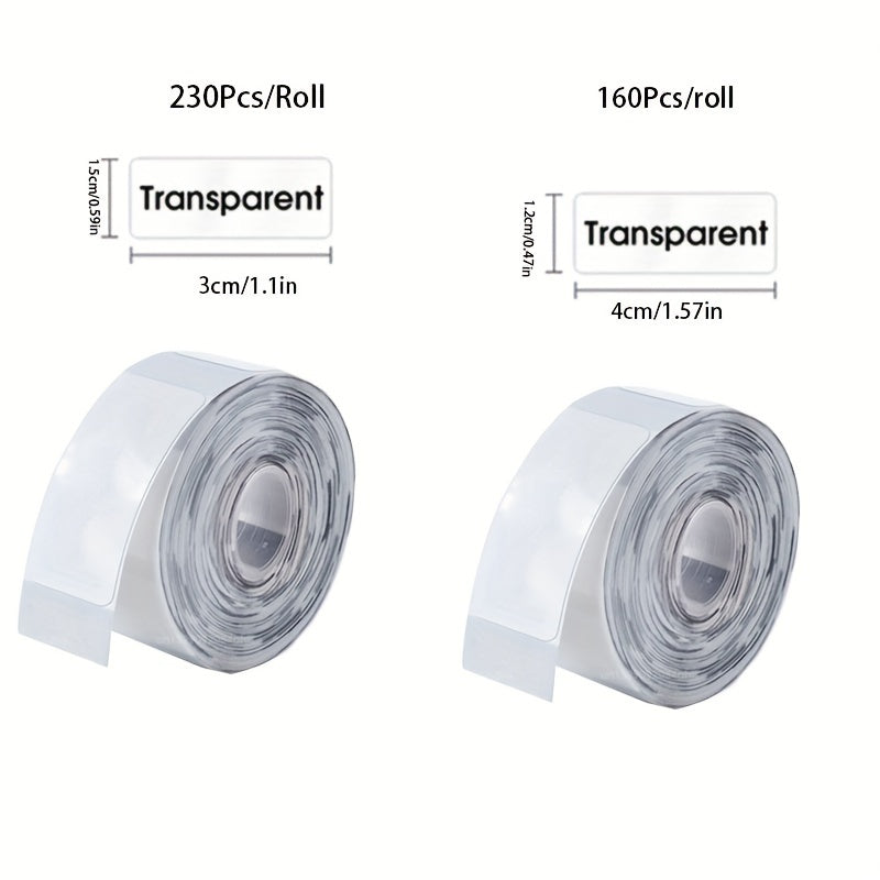 Roll Label Maker Tape for P15 D30 Label Printer Waterproof Sticker