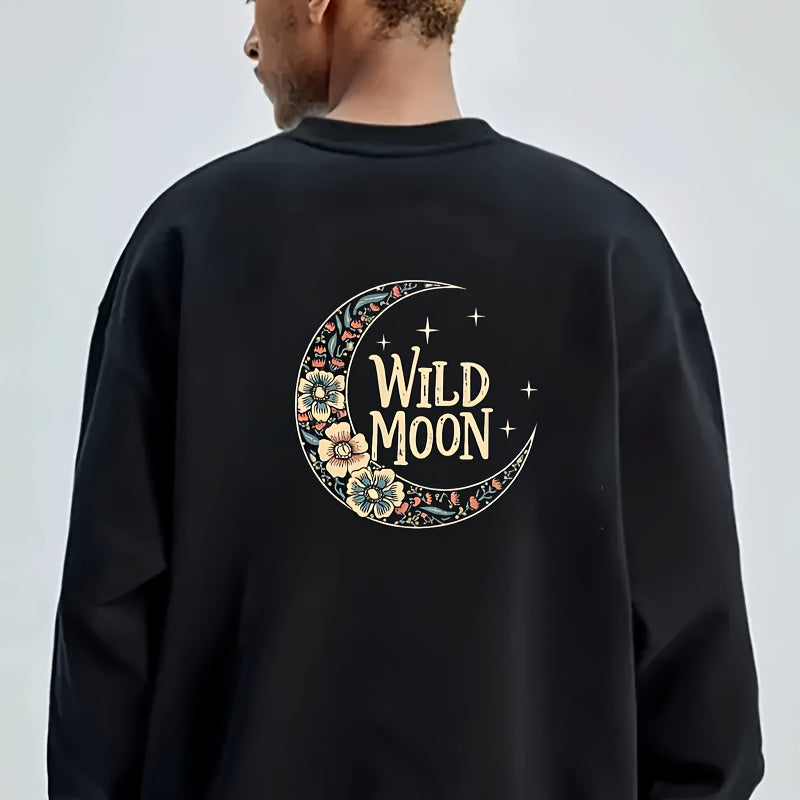 Wild Moon Washable Heat Transfer Sticker for Clothing