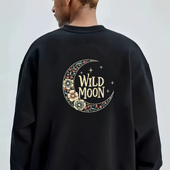 Wild Moon Washable Heat Transfer Sticker for Clothing