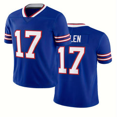 Boys Breathable Rugby Jersey Short Sleeves Football Shirt