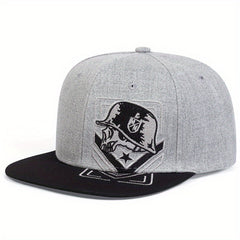 Helmet Man Embroidery Baseball Cap Casual Snapback Hat Unisex Dad Hat