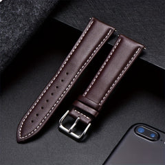1pc Business PU Leather Strap 18 20 22 24mm Watch Strap