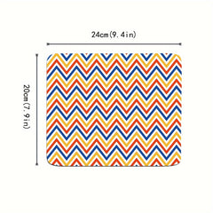 Flat Texture Visual Impact Small Desktop Mouse Pad Office Home Accessories