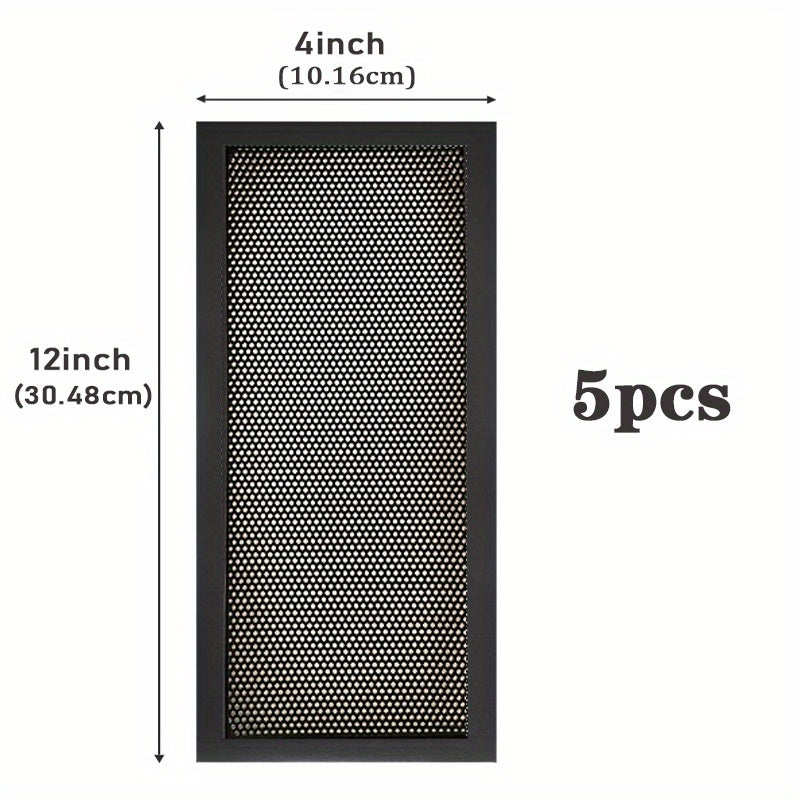 5pcs Magnetic Vent Cover for Steel Registers Home and RV HVAC AC