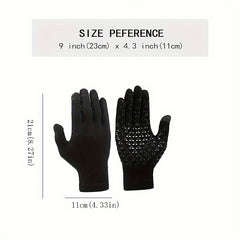 Winter Warm Beanie Hat & Scarf Gloves Set for Outdoor Activities