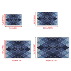 Fluffy Geometric Area Rugs For Living Room Scandinavian Style Large Rug