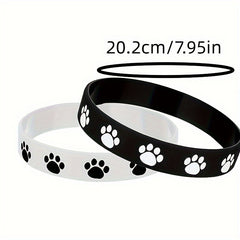 Rubber Silicone Bracelet for Fitness Exercise Basketball Love Animals