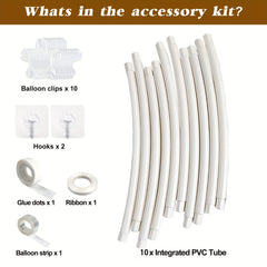 100cm Round Balloon Arch Stand Kit for Wedding Birthday Baby Shower