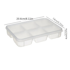 Preparation Lunch Box Freeze Meat Onion Ginger Garlic Storage