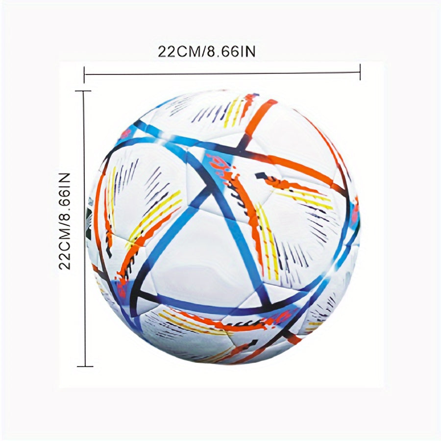 Durable Size 5 Soccer Ball for Training Sports