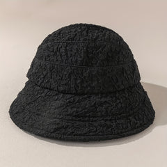 Embossed Visor Hat Foldable UV Protection Sun Hat