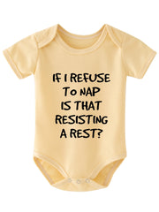 Baby Boys Casual Short Sleeve Onesie for Summer Pregnancy Gift