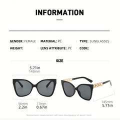 Y2K Cat Eye Sunglasses Gradient UV400 Sun Shades