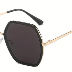 Large Metal Sunglasses Retro Anti Glare UV400