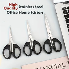 Stainless Steel Scissors for Office Home Kitchen Student Paper Sewing Cutting