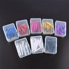 50pcs Archery Spin Vanes 4 57 Cm Spiral Feather RW Arrow Accessories