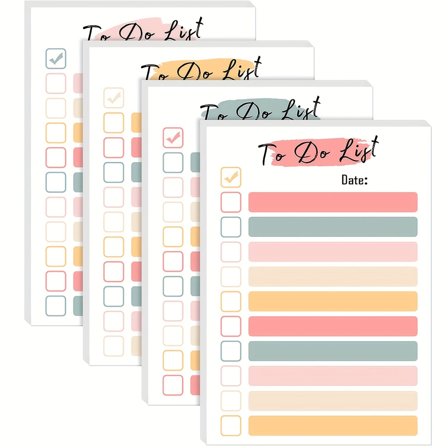 Daily To Do List Sticky Notes Candy Portable Planner For Coworkers
