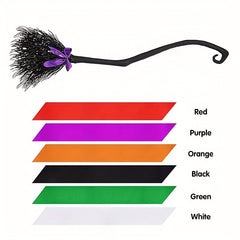 Halloween Witch Broom Decoration Props - Magic Broom Props