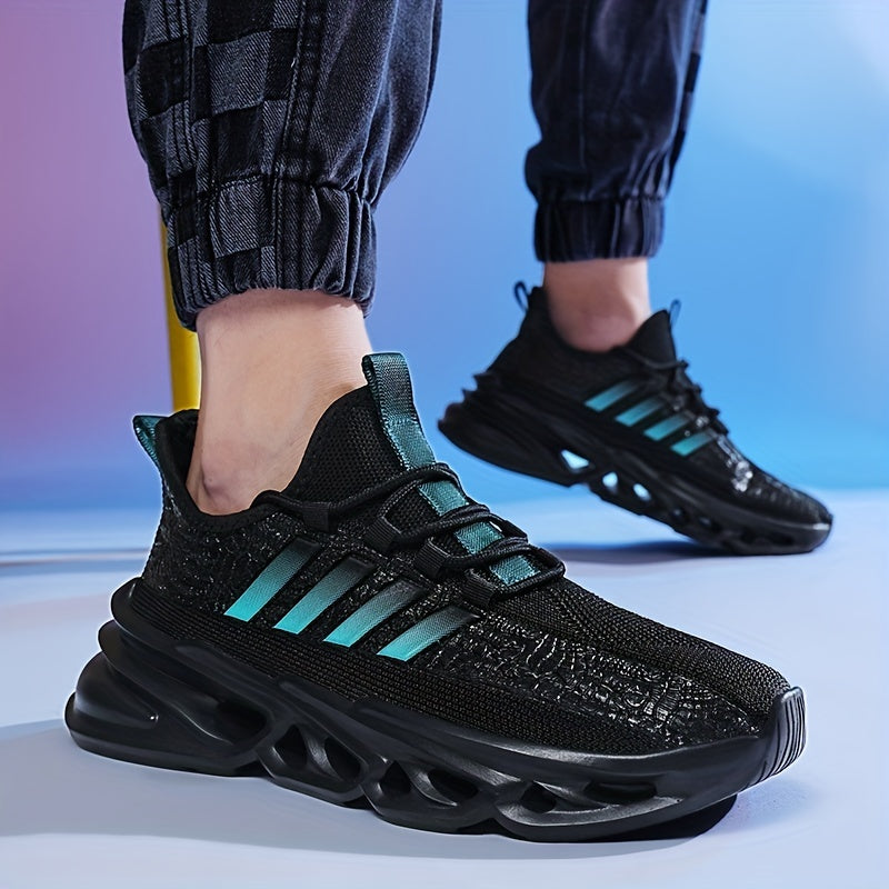 Men's Blade Sneakers Breathable Running Shoes For Gym