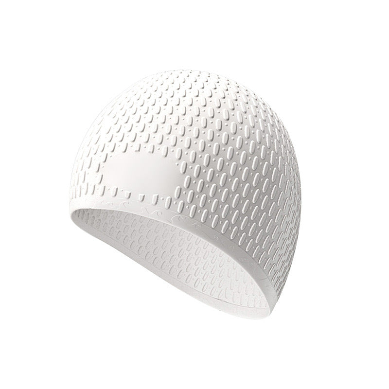 NewTAG Silicone Ear Protection Swimming Cap