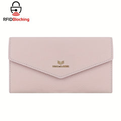 Royal Bagger Leather Wallet RFID Casual Style Envelope Clutch with Coin Pocket