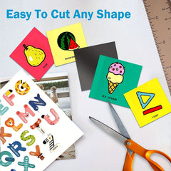 5 Magnetic Sheets 10.16 x 15.24 cm Glossy Photo Paper