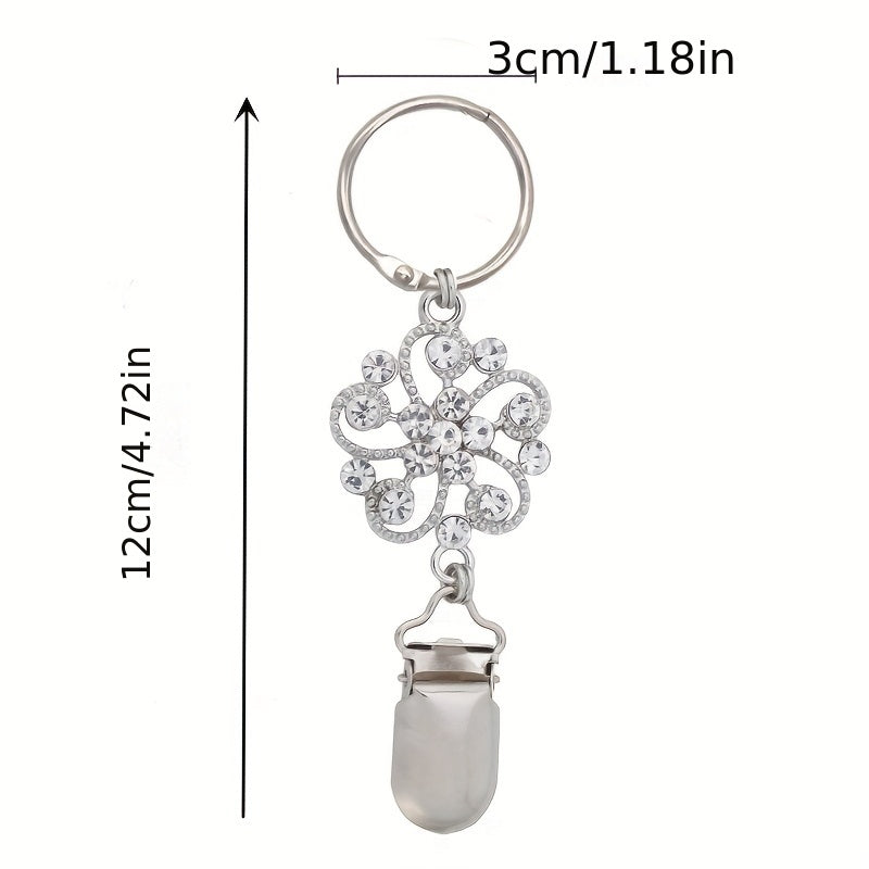 Vintage Metal Hat Clip On Bag Holder for Travel