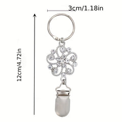 Vintage Metal Hat Clip On Bag Holder for Travel