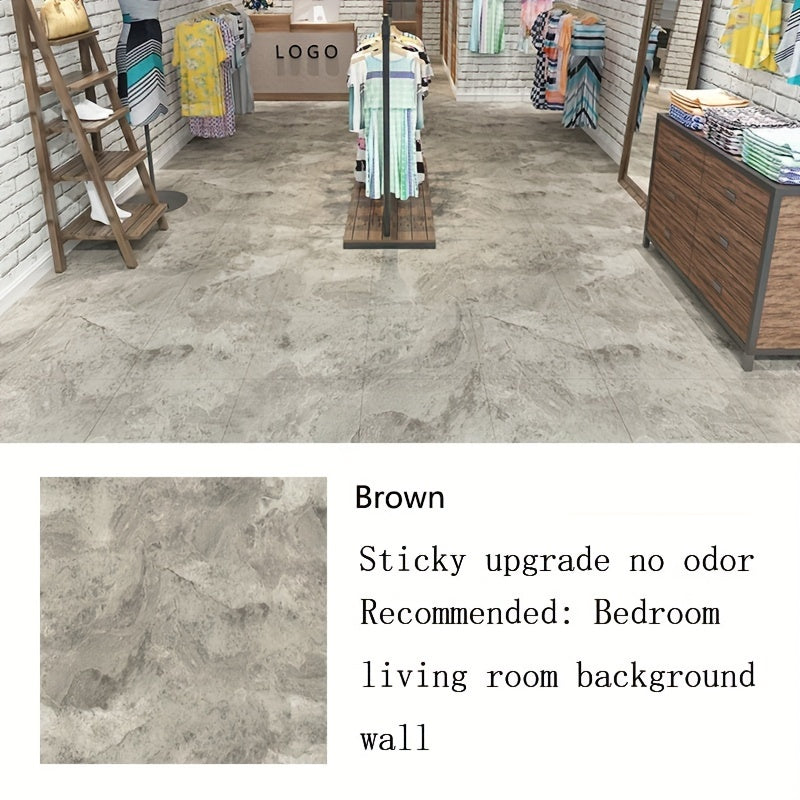 10pcs Marble Self adhesive PVC Floor for Living Room
