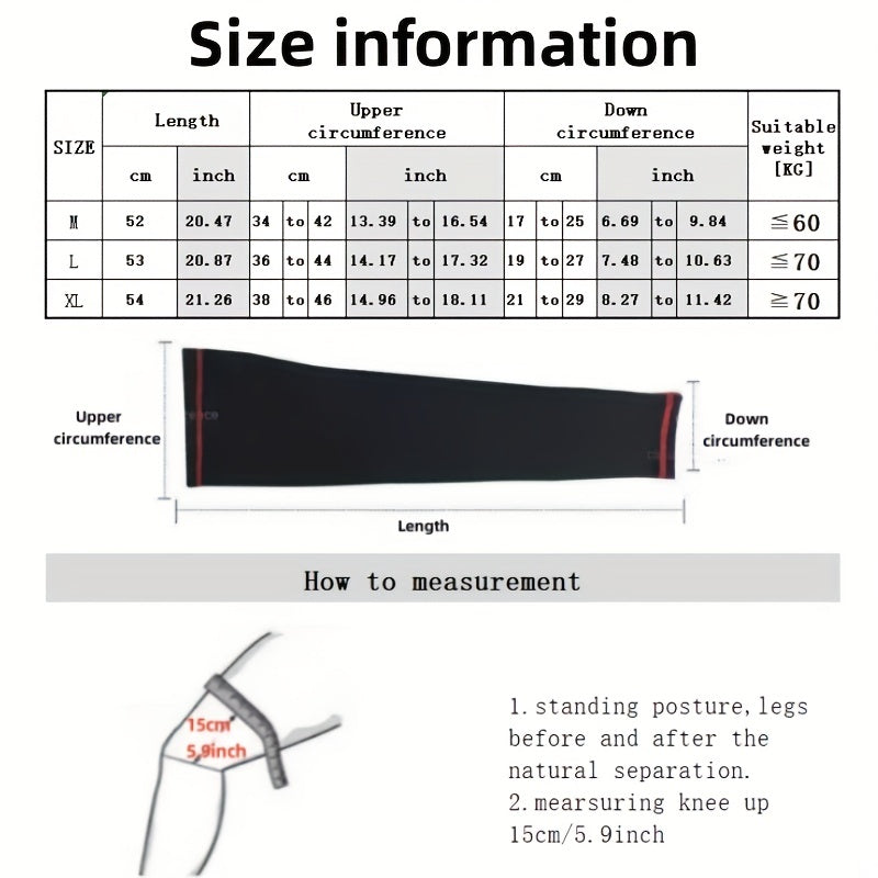 1PC Unisex Long Leg Guards Knee Guards Breathable Leg Sleeves