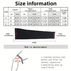 1PC Unisex Long Leg Guards Knee Guards Breathable Leg Sleeves